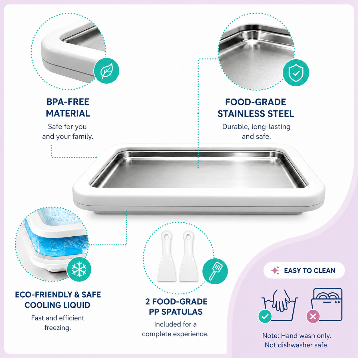 Helaroll™ Rolled Ice Cream Maker