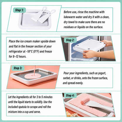 Helaroll™ Rolled Ice Cream Maker